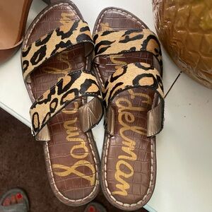 Sam Edelman Animal Print Sandals